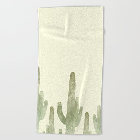 Cactus Beach Towel