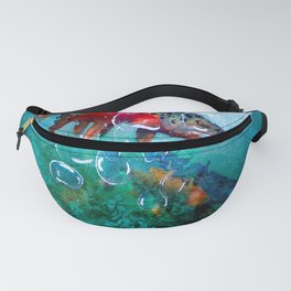 Trout River  Fanny Pack | Graphicdesign, Fishing, Flyrod, Rivertrout, Rainbowtrout, Fryfly, Sunglasses, Browntrout, Brooktrout, Classicslamonfly 
