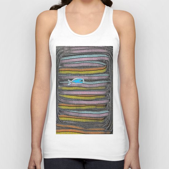 Not Whaling / Imperfect Lines Unisex Tank Top