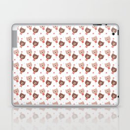 Christmas cute bears Laptop & iPad Skin