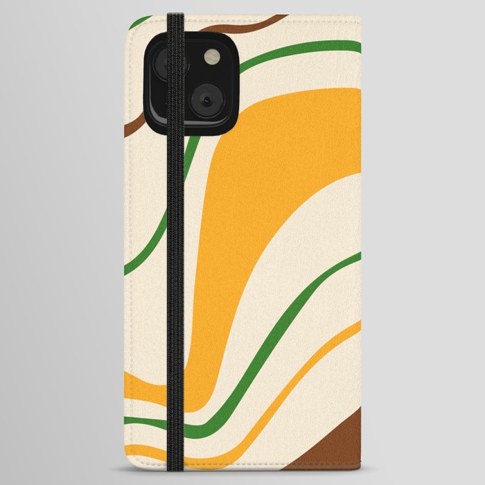 Modern Abstract Design 637 iPhone Wallet Case