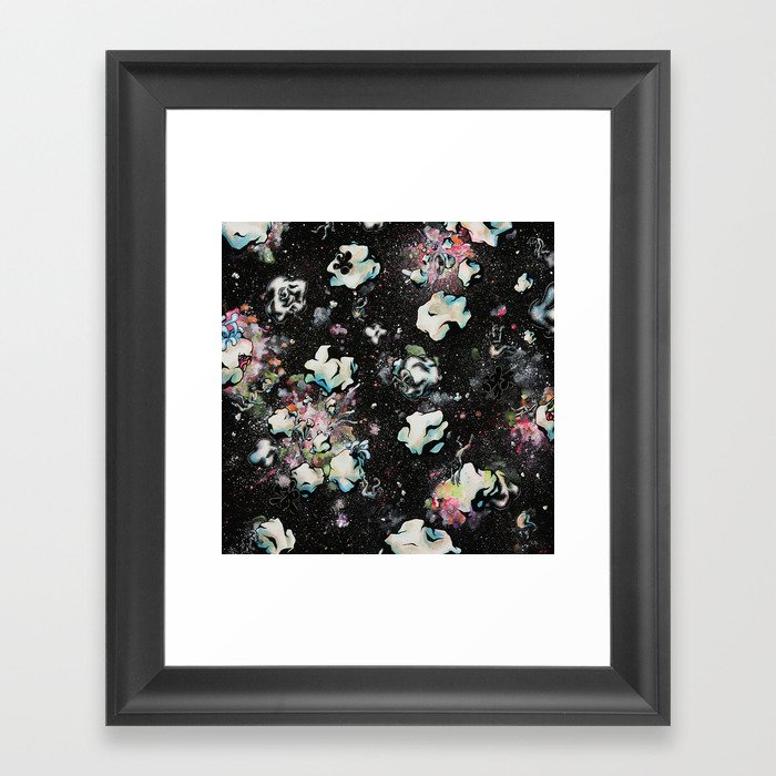 A Momentary Quietus in Space Framed Art Print