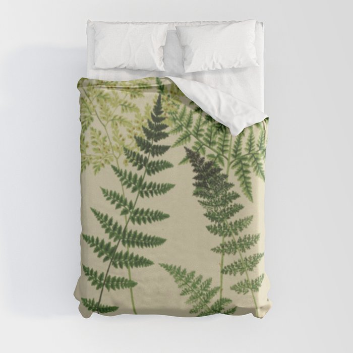 Botanical Ferns Duvet Cover