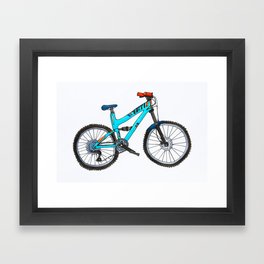 Bicycle Bicycle, BICYCLE! Framed Art Print