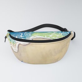 Dreaming Of Summer Vacations at The Beach Fanny Pack