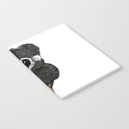 Australian Animals - Red Tail Black Cockatoo Notebook