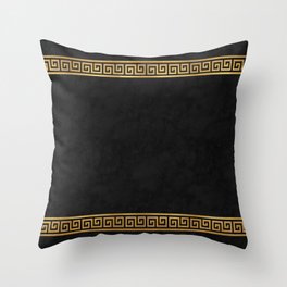 Greek Pattern Throw Pillow