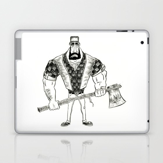 The Ax man Laptop & iPad Skin