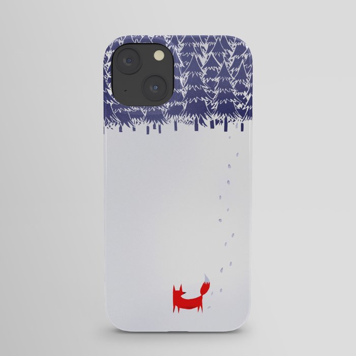 Alone in the forest iPhone Case