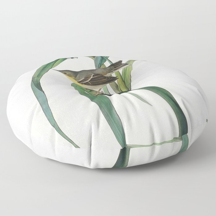 Vigors Vireo from Birds of America (1827) by John James Audubon Floor Pillow