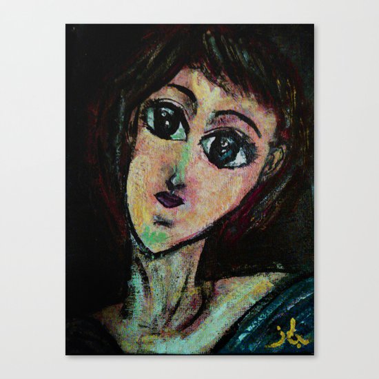 AWESOME GIRL Canvas Print