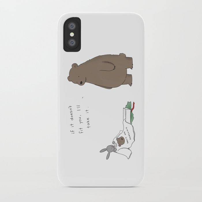 bears are awesome iphone case