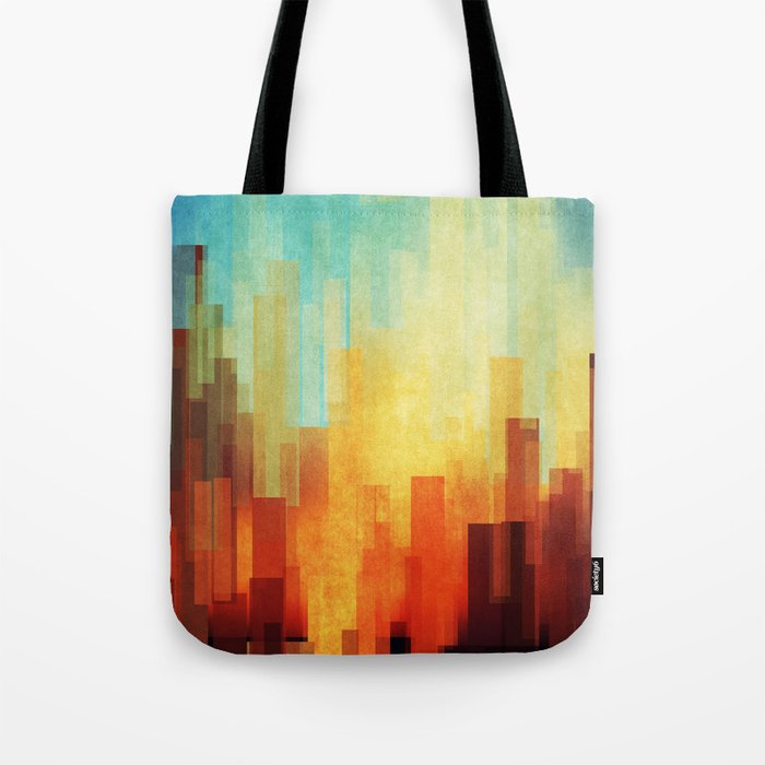 Urban sunset Tote Bag