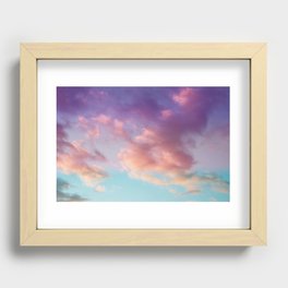 Miraculous Clouds #4 #dreamy #wall #decor #society6 Recessed Framed Print