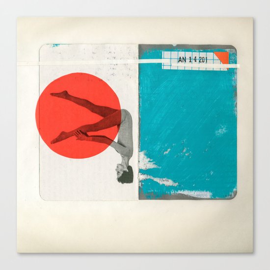 Red Dot Canvas Print