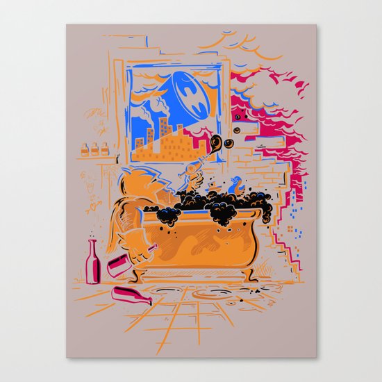 Midnight Crisis Canvas Print