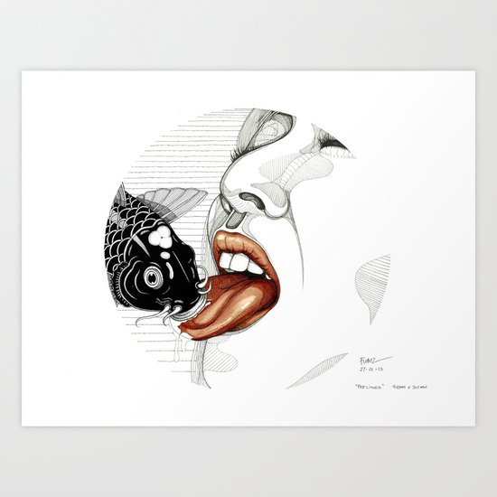 Feelings Art Print