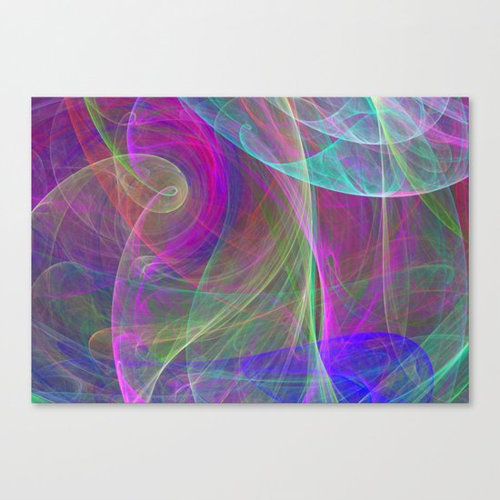 Air colors Canvas Print