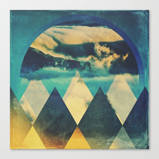 Fractions B11 Canvas Print