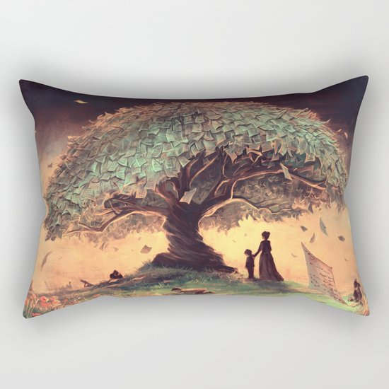 Follow our rules Rectangular Pillow