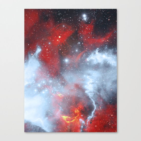 Fire to the Stars Canvas Print