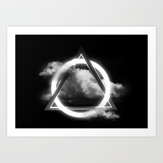Sacred Geometry - Trinity 06 Art Print