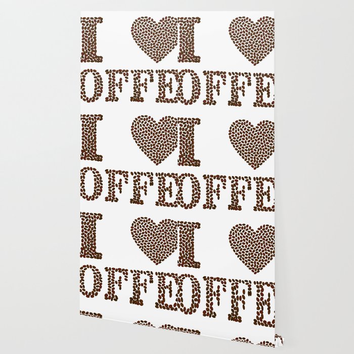 I Love Coffee Wallpaper By Chadielhanchi Society6