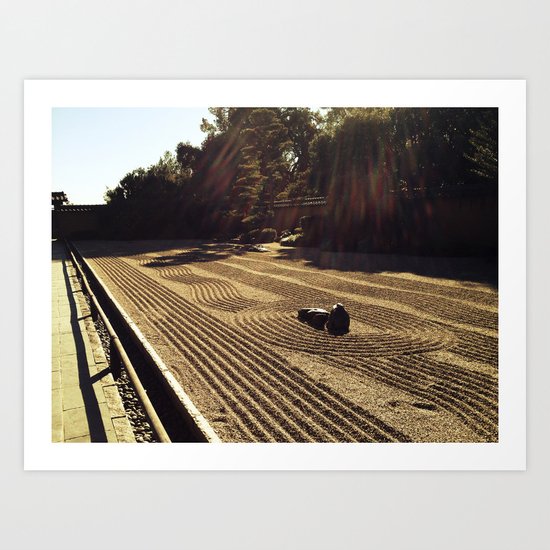 Zen Garden Art Print