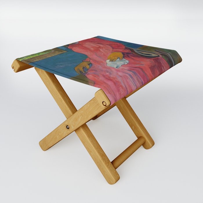 Paul Gauguin - Faaturama (Melancholic) 1891 Folding Stool