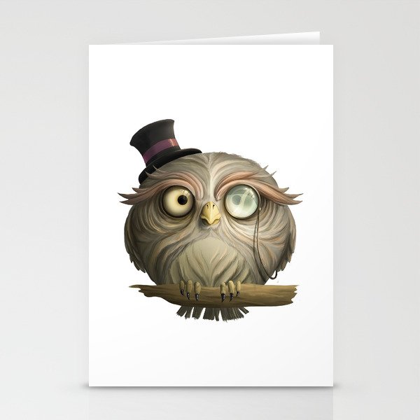 Owl Stationery Cards