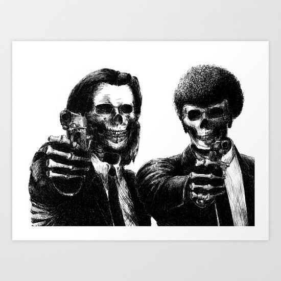 Pulp Fiction Art Print