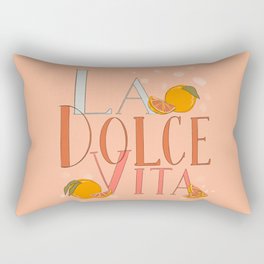 La Dolce Vita Rectangular Pillow