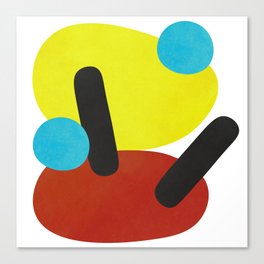 abstract shapes 2 Canvas Print
