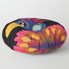 Night bird Floor Pillow