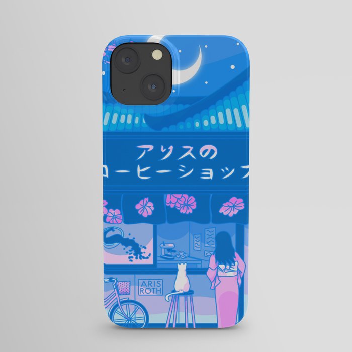 Late Night Cafe iPhone Case