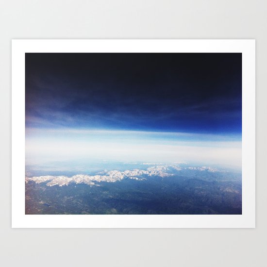 horizon . ii Art Print