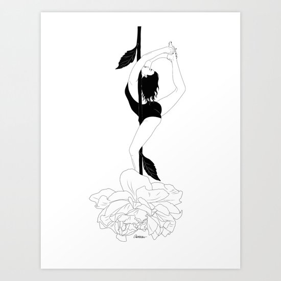 Natural Dance Art Print