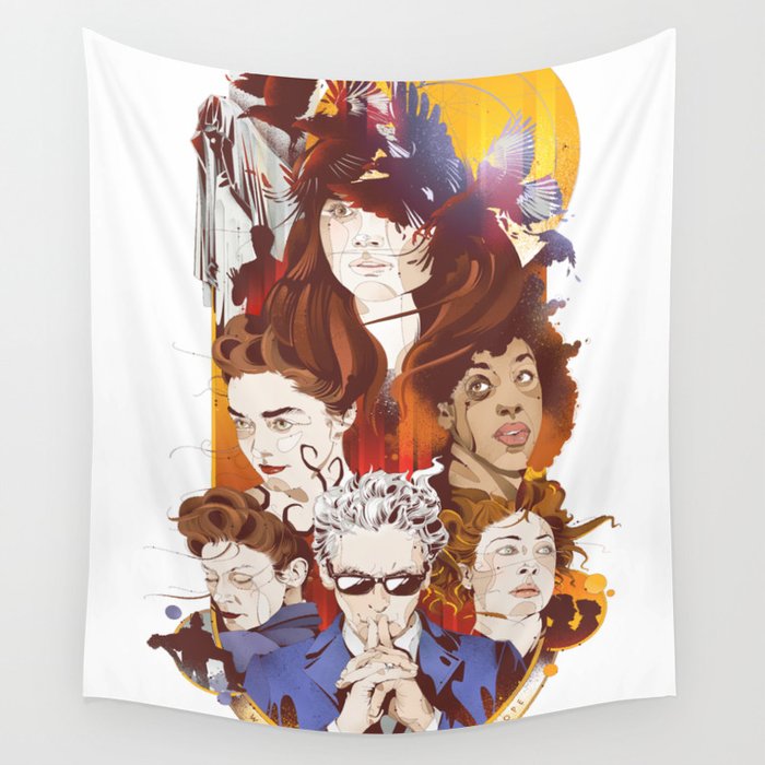 The twelfth hour Wall Tapestry