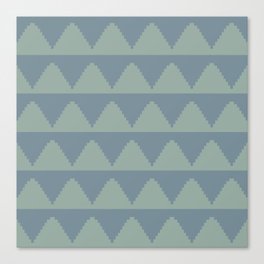 Geometric Pyramid Pattern VII Canvas Print