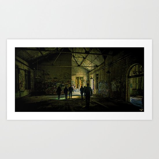 Urban Explorers Art Print
