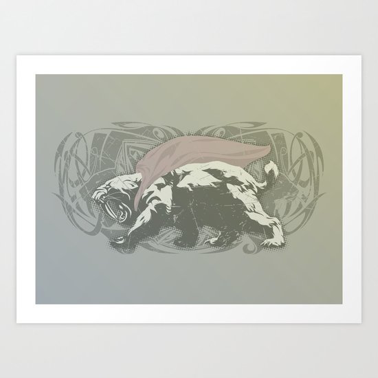 Fearless Creature: Saba Art Print
