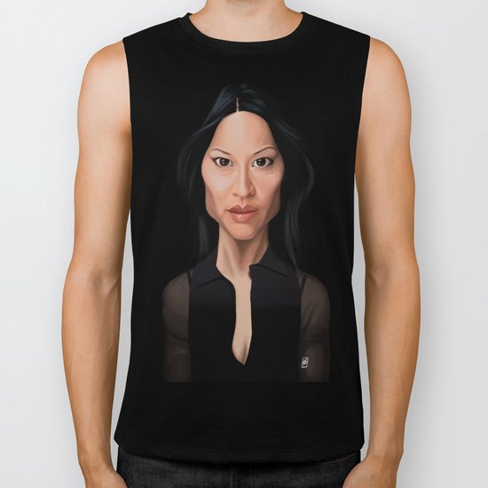 Celebrity Sunday - Lucy Liu Biker Tank
