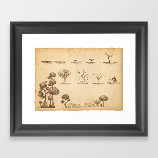 Tree Life Framed Art Print