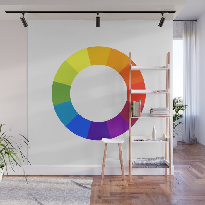 Pantone Color Wheel Wall Mural By Bigmomentsdesign Society6