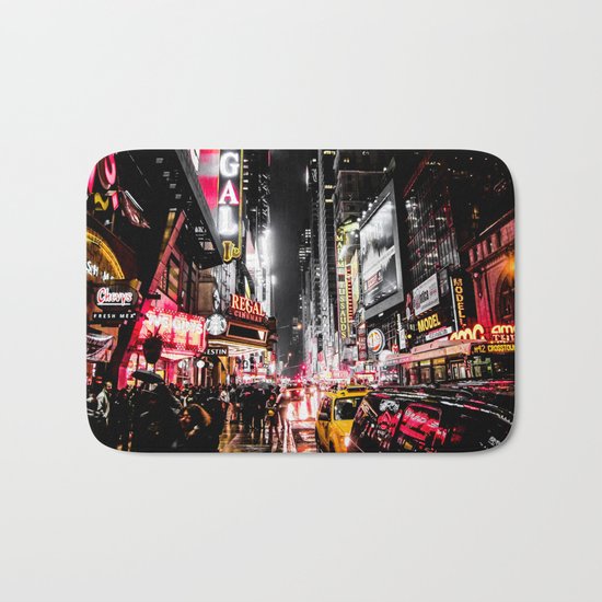 New York City Night II Bath Mat