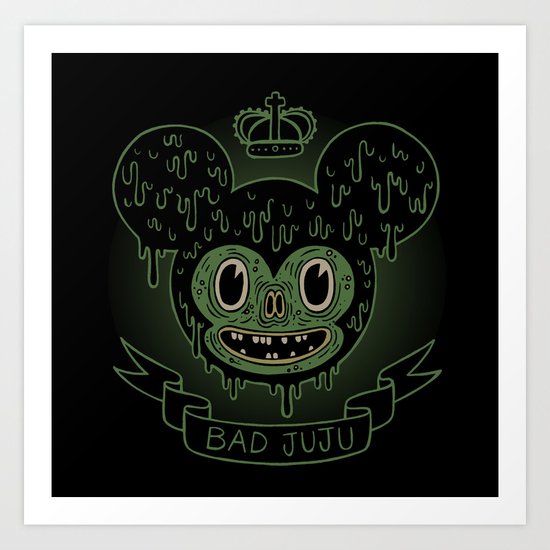 bad juju Art Print