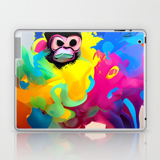 Cheeky Monkeys 001 Laptop & iPad Skin