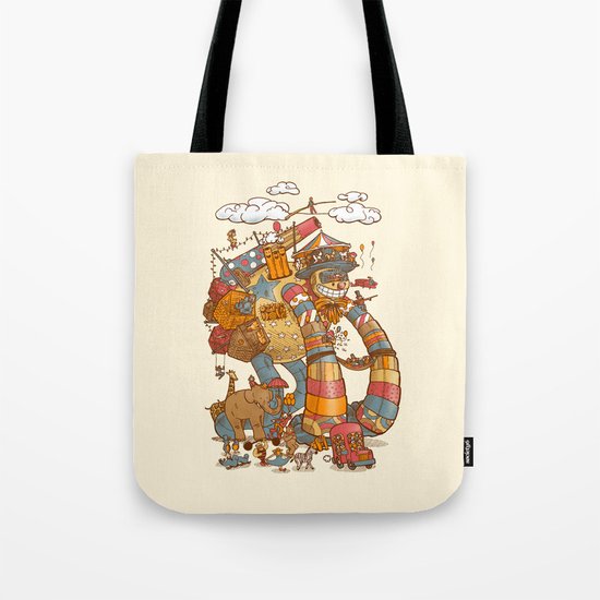 Circusbot Tote Bag