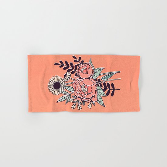 Spring Flowers Hand & Bath Towel