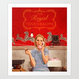 the royal tenenbaums Art Print